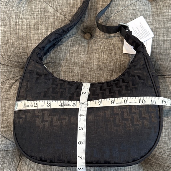 lululemon athletica City Essentials L Monogram Jacquard Black Shoulder Bag - Picture 17 of 17